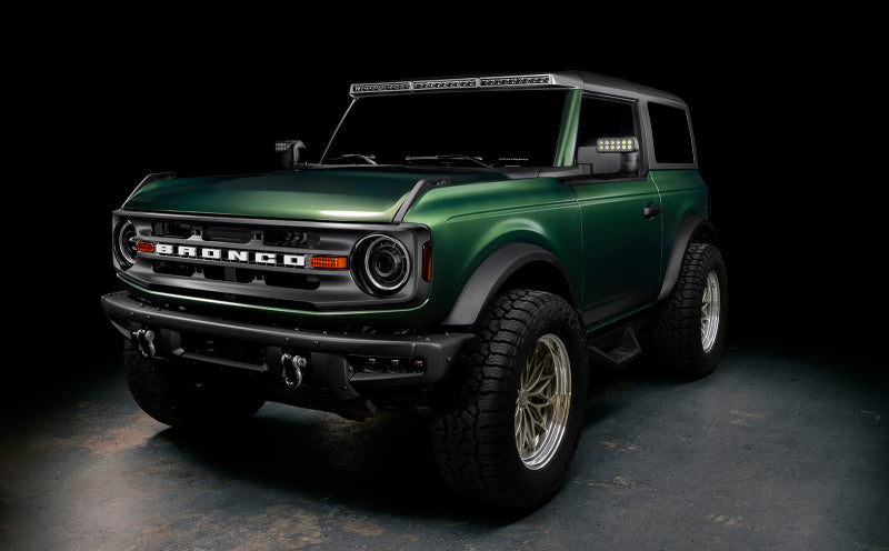 Oracle 2021+ Ford Bronco Oculus Bi-LED Projector Headlights - Amber/White Switchback SEE WARRANTY