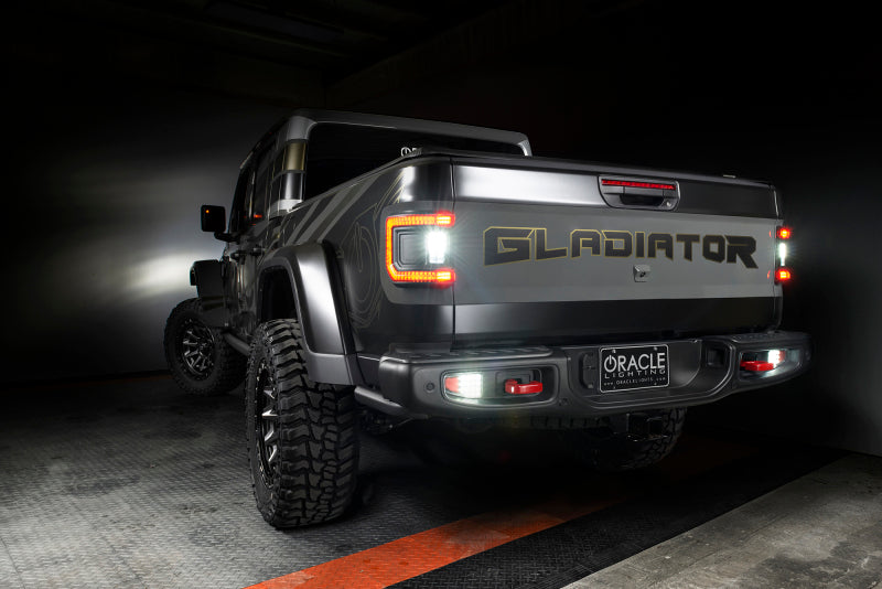 Oracle 2020+ Jeep Gladiator JT Flush Mount LED Tail Lights - Tinted Lens SEE WARRANTY