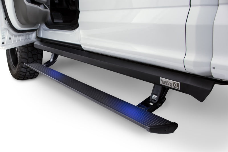 AMP Research 2007-2013 Chevy Silverado 1500 Extended/Crew PowerStep XL - Black