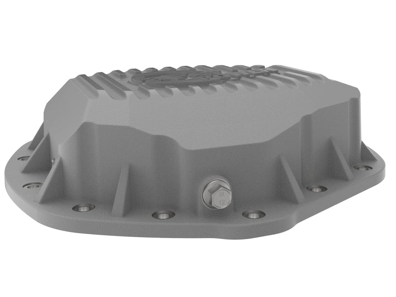 aFe Power Pro Series Rear Differential Cover Raw w/ Machined Fins 14-18 Dodge Ram 2500/3500