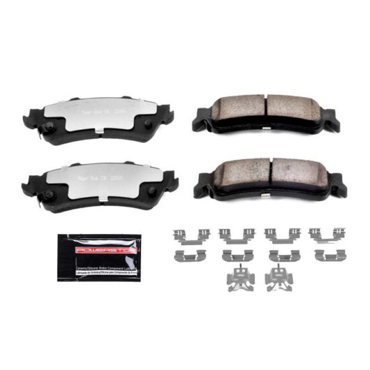 Power Stop 00-05 Cadillac DeVille Rear Z36 Truck & Tow Brake Pads w/Hardware