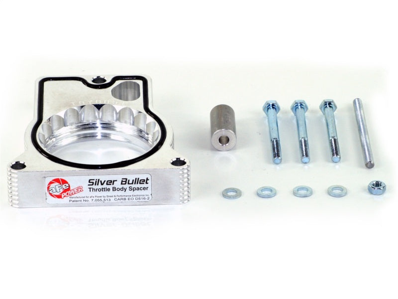 aFe Silver Bullet Throttle Body Spacers TBS GM C/K 1500/2500/3500 96-00 V8-5.0L 5.7L