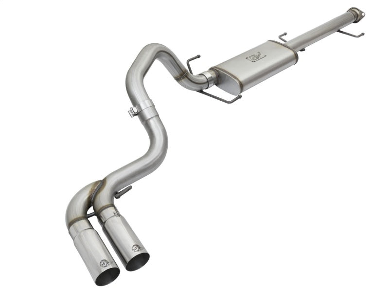 aFe Rebel Series 3in Stainless Steel Cat-Back Exhaust System w/Polished Tips 07-14 Toyota FJ Cruiser