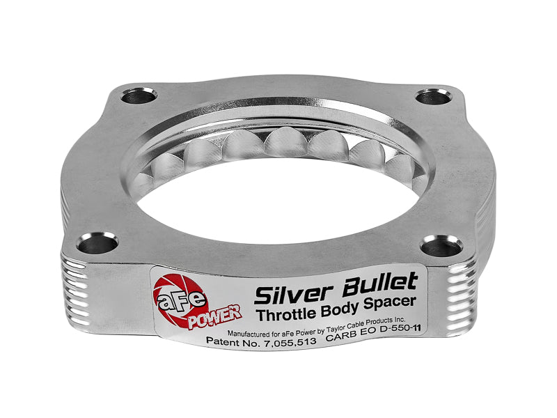 aFe Silver Bullet Throttle Body Spacers TBS BMW 335i (N54) 07-11 135i/535i 08-10 L6-3.0L (tt)